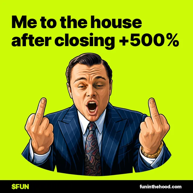 Me to the house after closing +500%