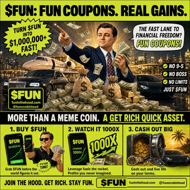 $FUN: Fun coupons. Real gains.