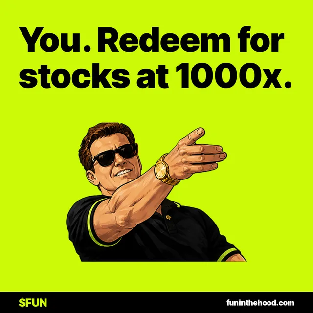 You. Redeem for stocks at 1000x.