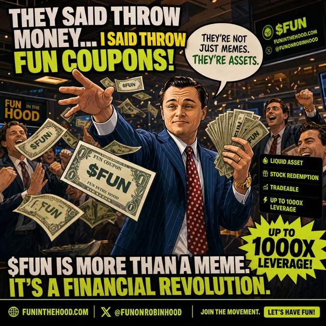 They said throw money. I said throw Fun Coupons.