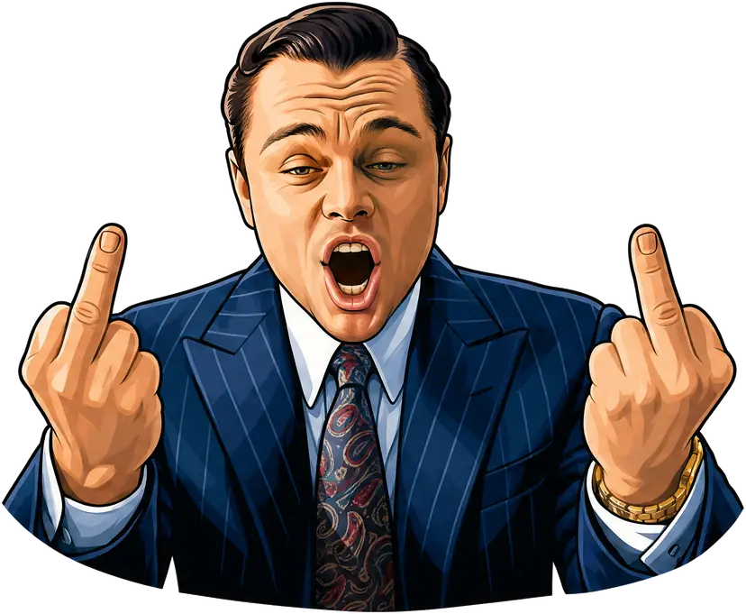 Double middle finger